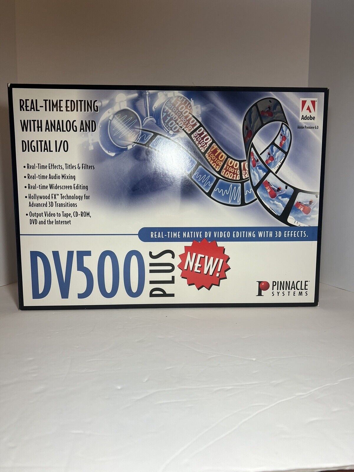 DV500 Plus Pinnacle Systems Unused Open Box Video Editing System