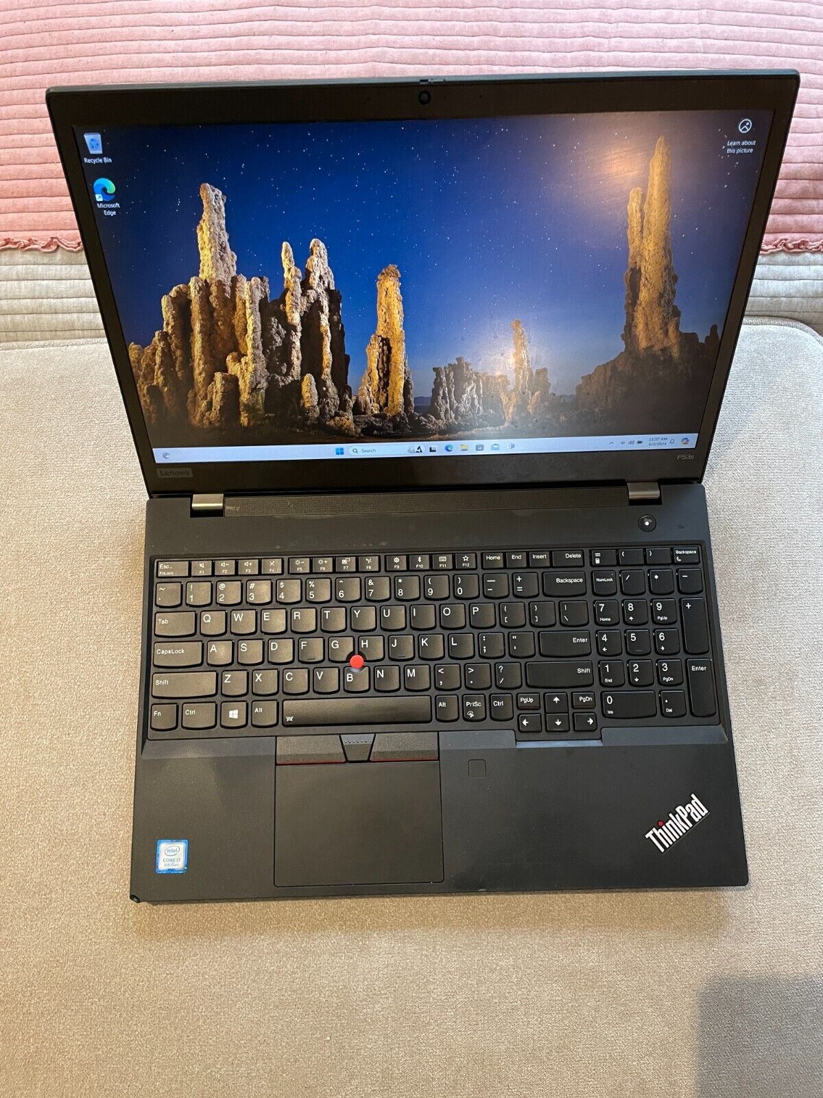 Lenovo ThinkPad P53s Laptop / intel i7 16GB RAM 1TB SSD / Excellent Condition