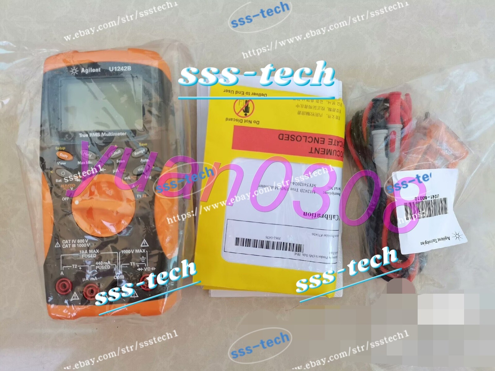 1PSC NEW agilent U1242B Digital multimeter Via DHL or FedEX