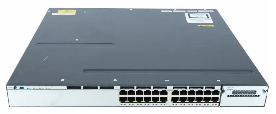Cisco Catalyst 3750X 24 Ports Gbe Ip Base + Stackable 10G Module