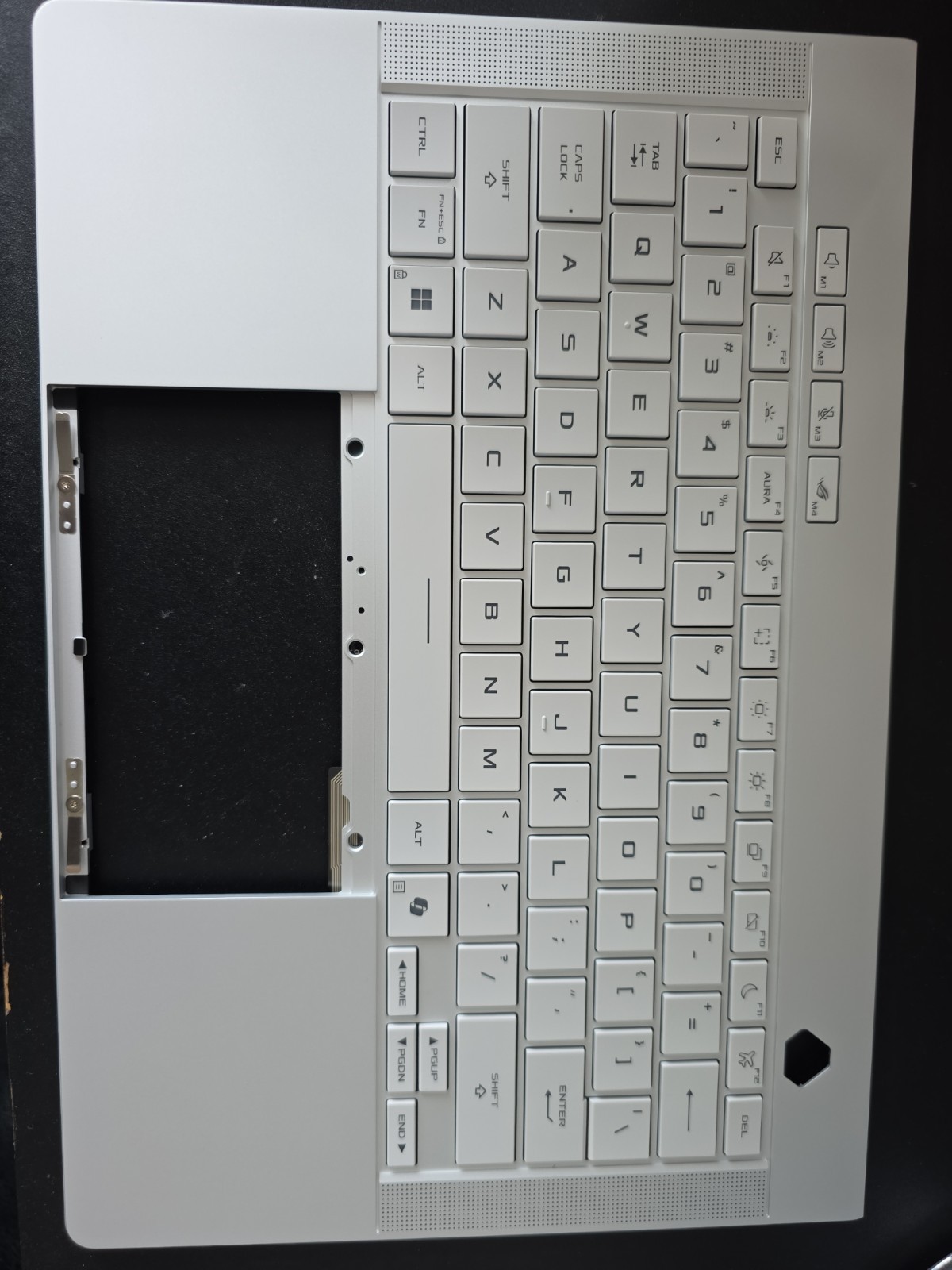 90NR0MA4-R31US1 Asus US Palmrest Keyboard Platinum White GA403WR-G14.R95070TI