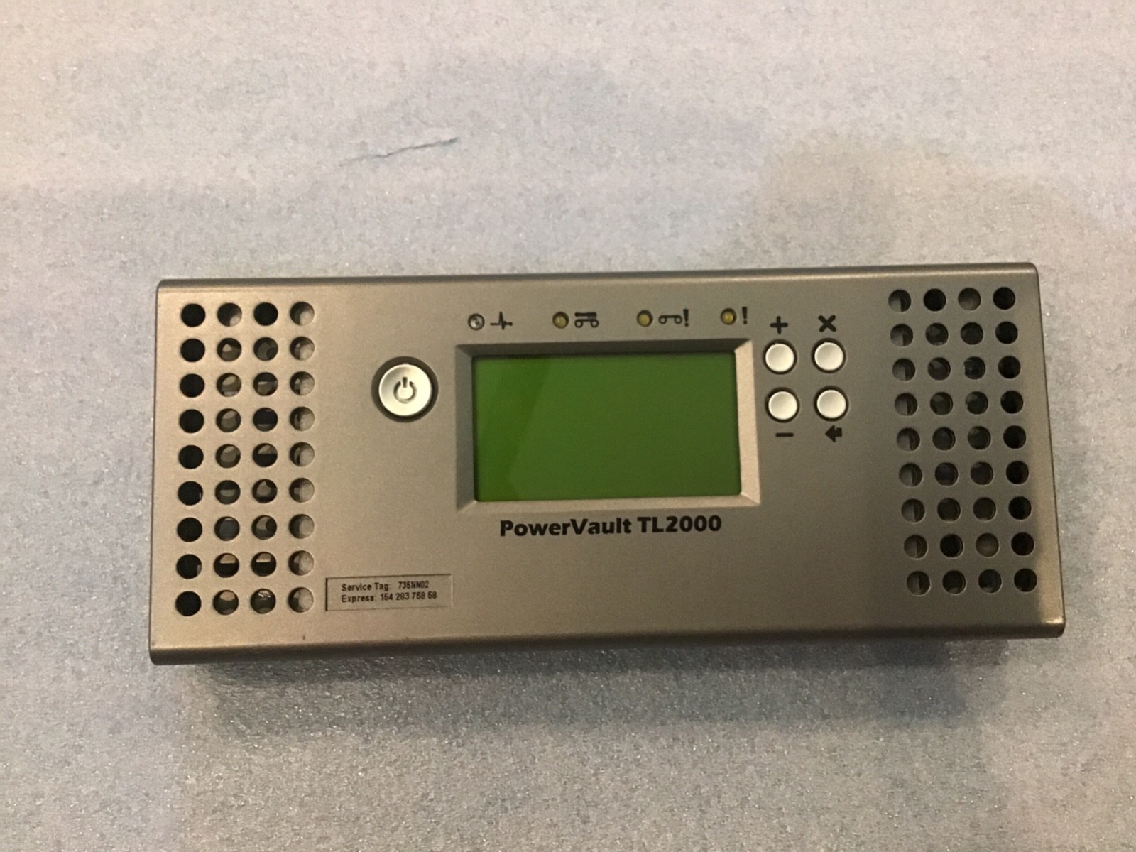 DELL POWERVAULT TL2000 FRONT BEZEL WITH LCD DISPLAY 45E2451