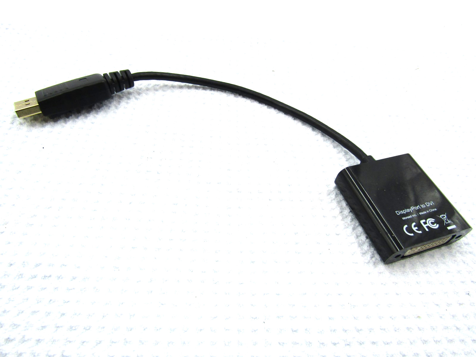 Moread DisplayPort (DP) to DVI Adapter Cable