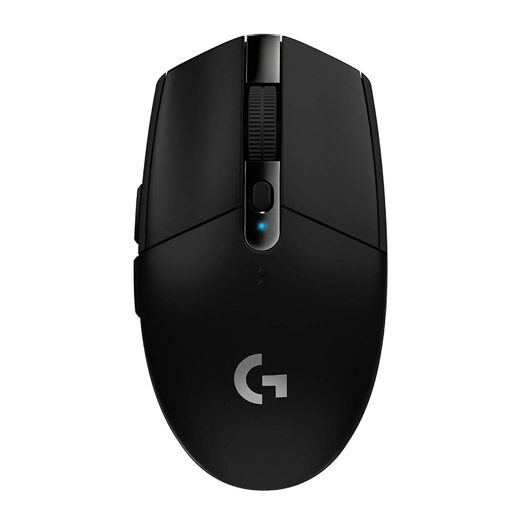 Logitech G G304 LIGHTSPEED Wireless Gaming Mouse, Black