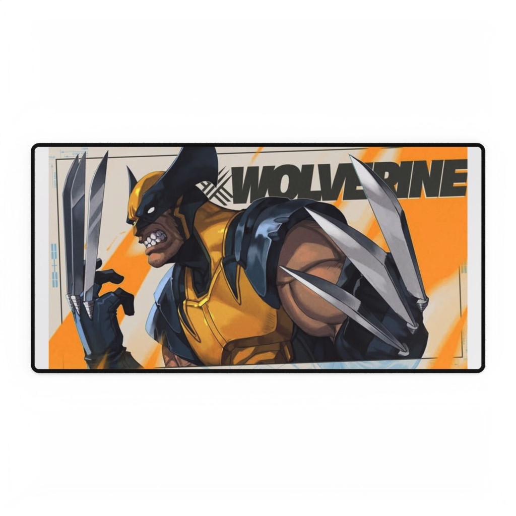 Wolverine Name Title Comic Style Mouse Pad Desk Mats Marvel Comics