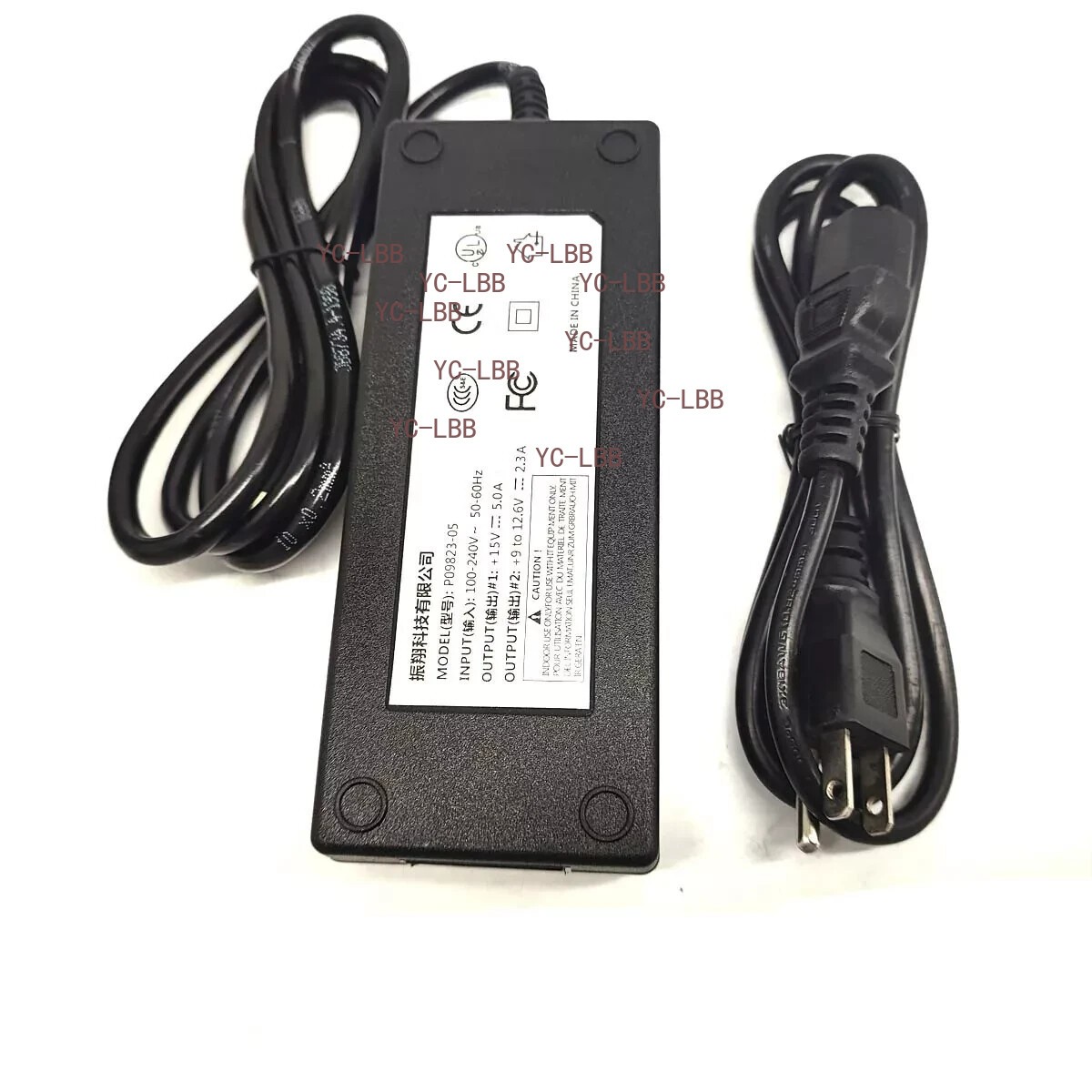 5-Pin Universal AC Adapter Power Supply for Fujifilm SonoSite P09823-20、4083F