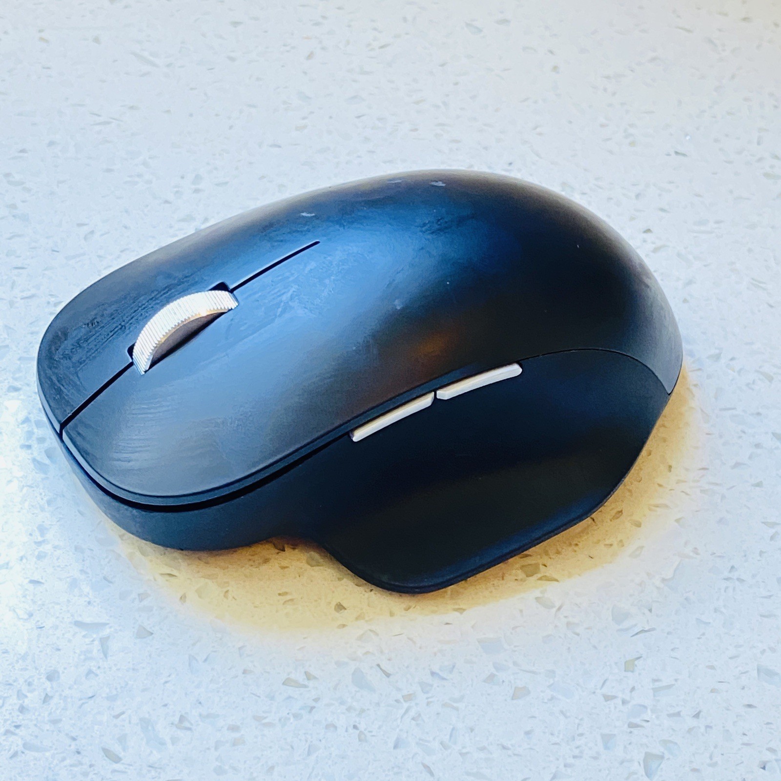Microsoft 1955 Ergonomic Wireless Bluetooth Mouse 4.0 Connectivity Matte Black