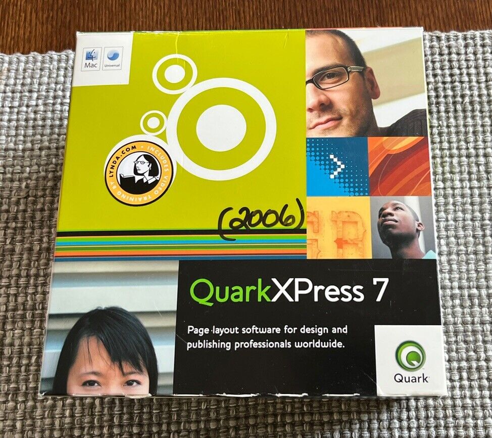 QuarkXPress 7 Page Layout Software for Design Publishing Professionals Worldwide