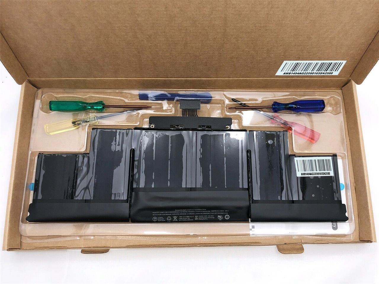 Amazing A1494 Battery for 2013 2014 Apple MacBook Pro 15 Retina A1398 MGXA2 MGXC