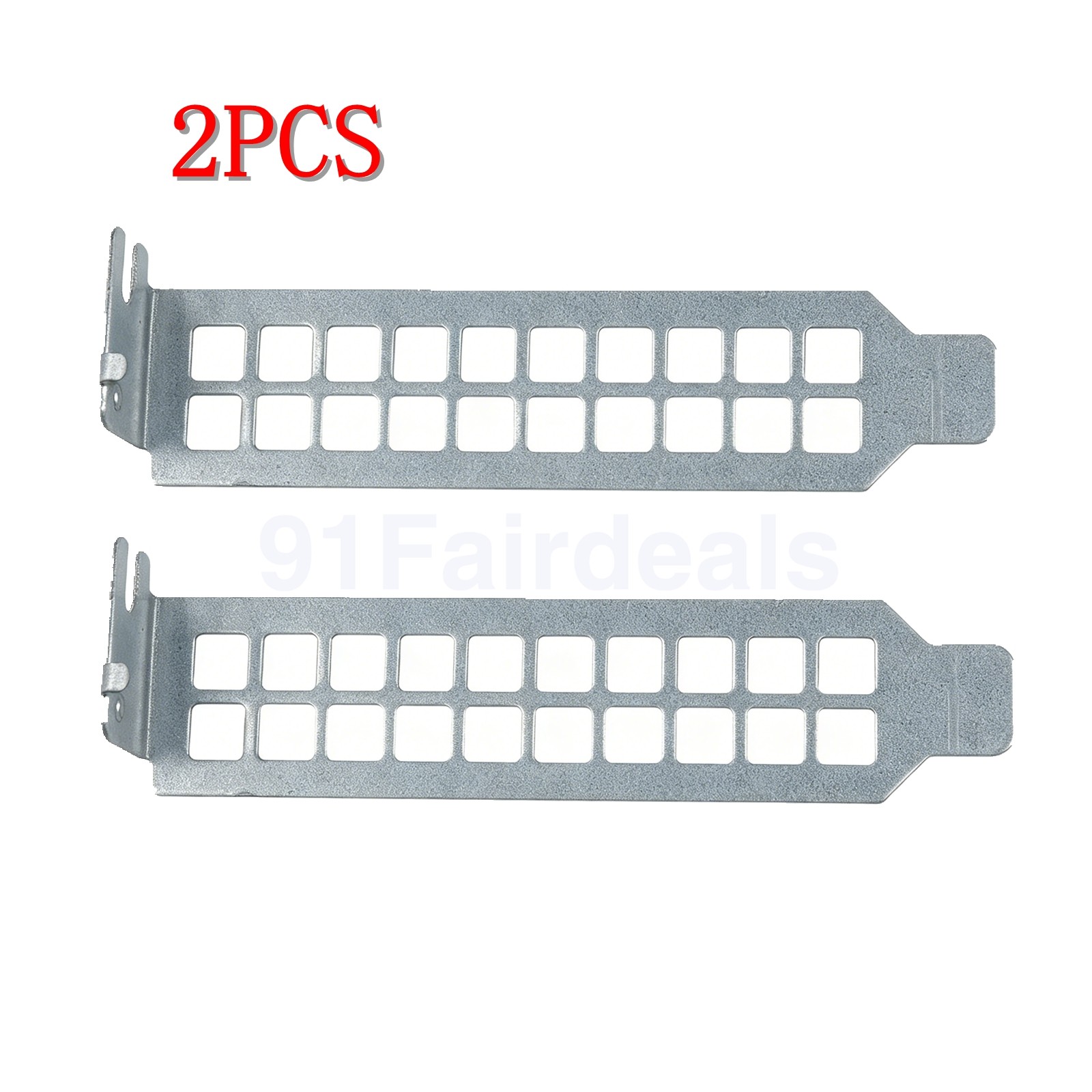 2PCS F732D SFF Low Profile PCI Expansion Slot Ventilated Blank Plate