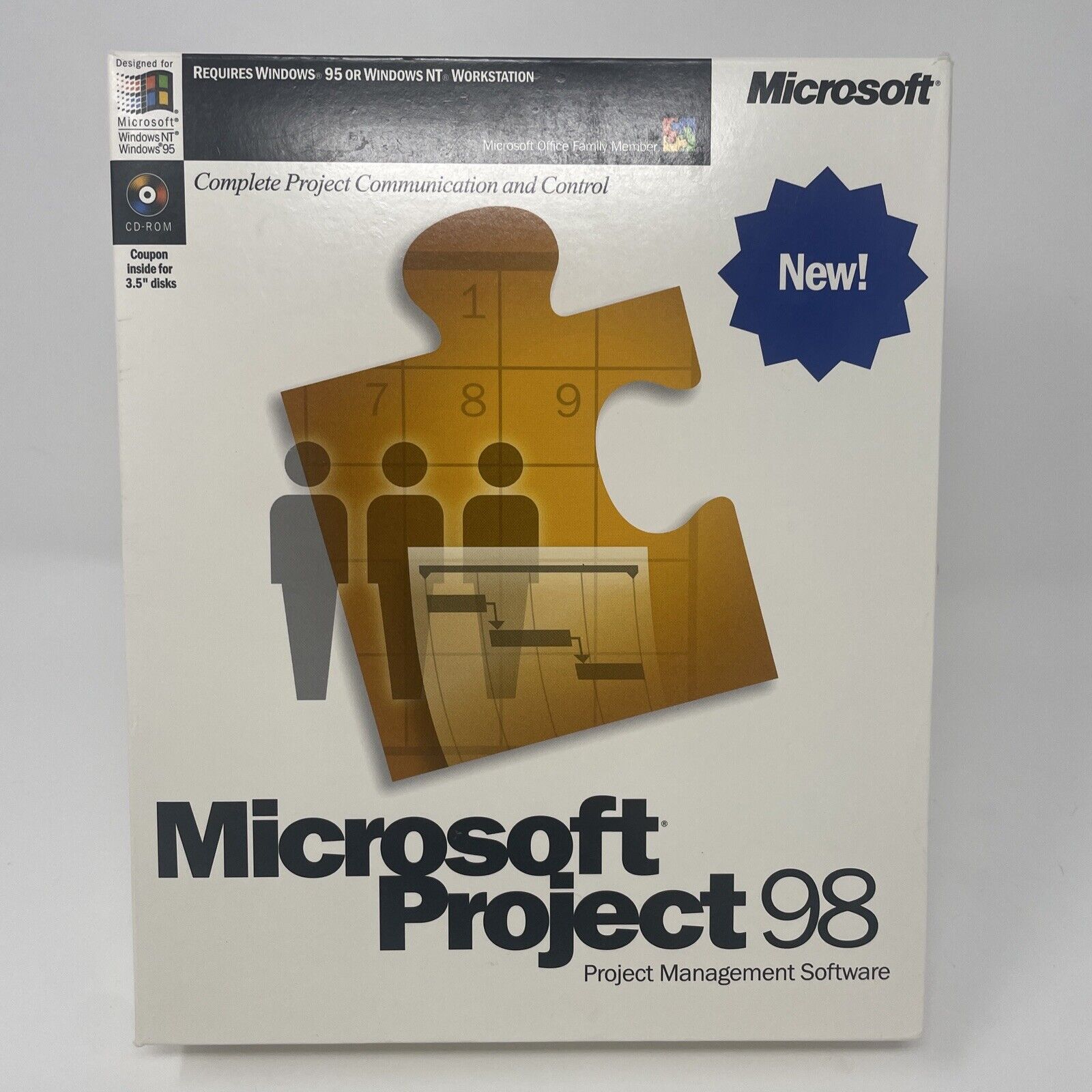 Microsoft Project 98 Full Version For PC With Product Key