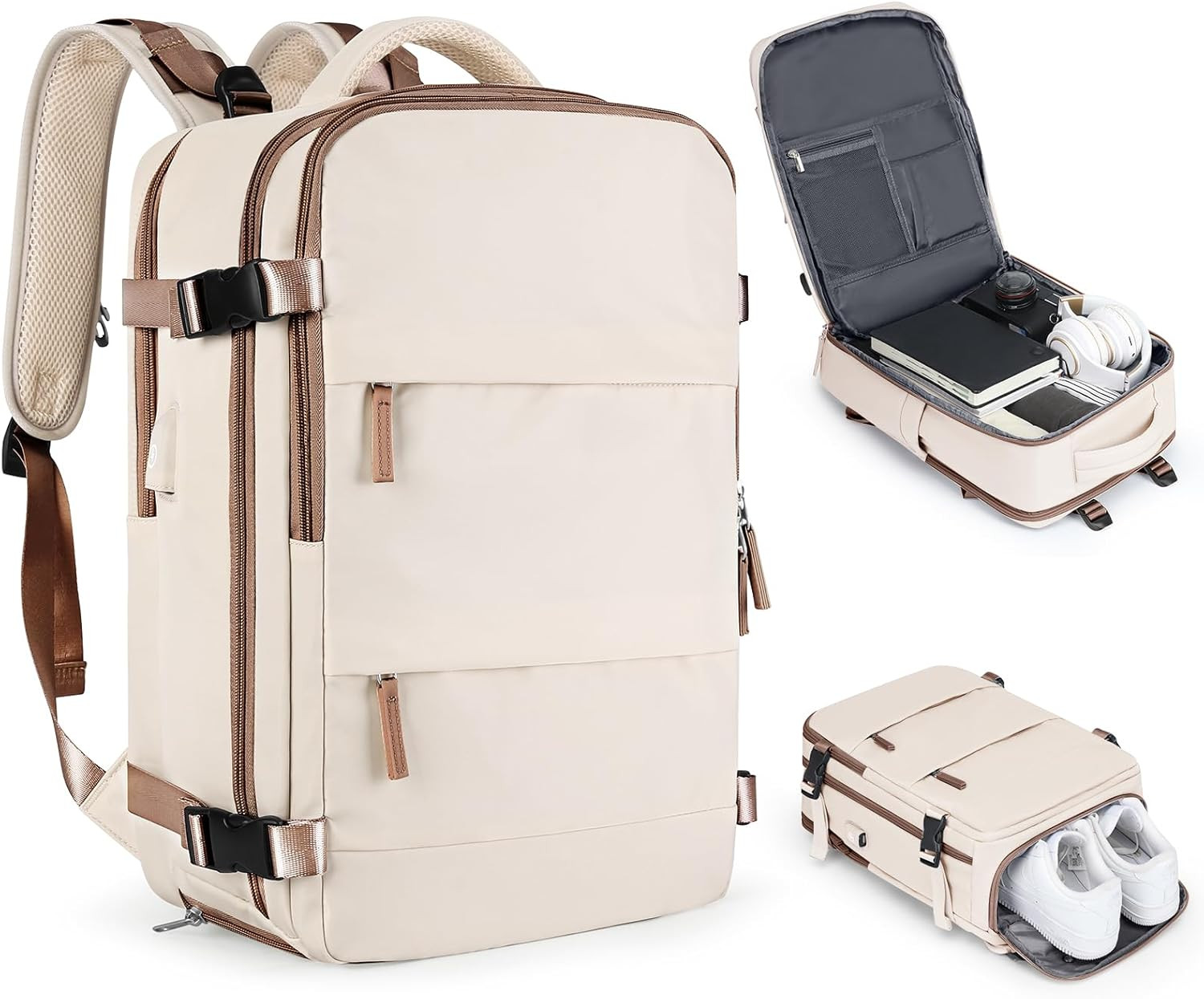 Travel Backpack Carry on Flight Approved Mochila De Viaje Personal Item Travel B