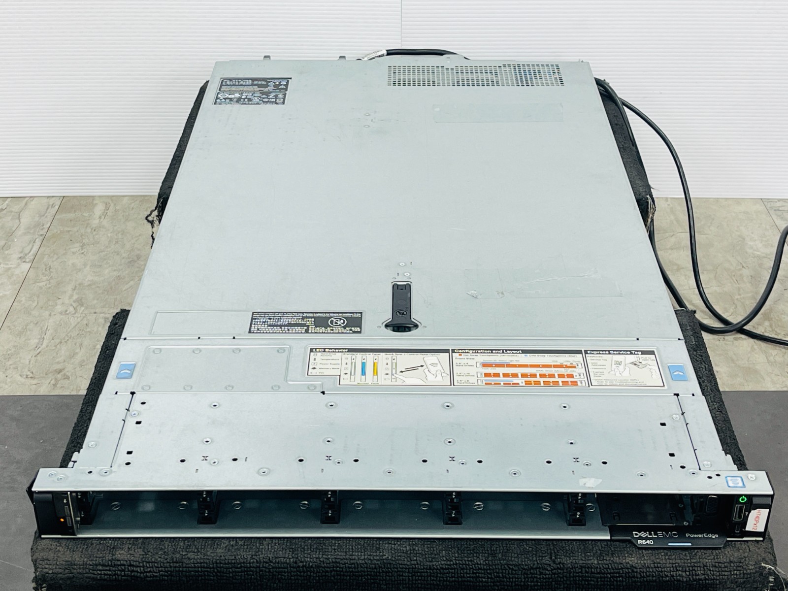 Dell EMC PowerEdge R640 CTO Server, 2x Intel 3104  1.70GHz, Dual PSU 750W