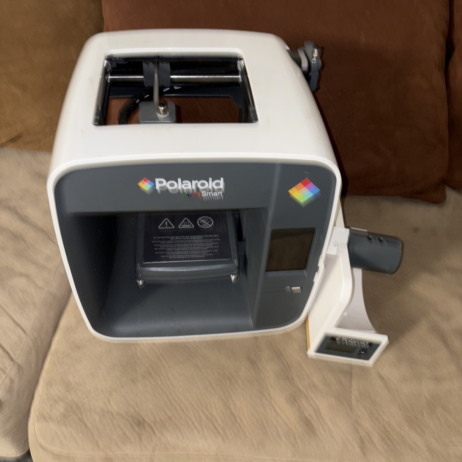 Polaroid PlaySmart 3D Printer (PL100100) For Parts Untested. No Power Cord  Read