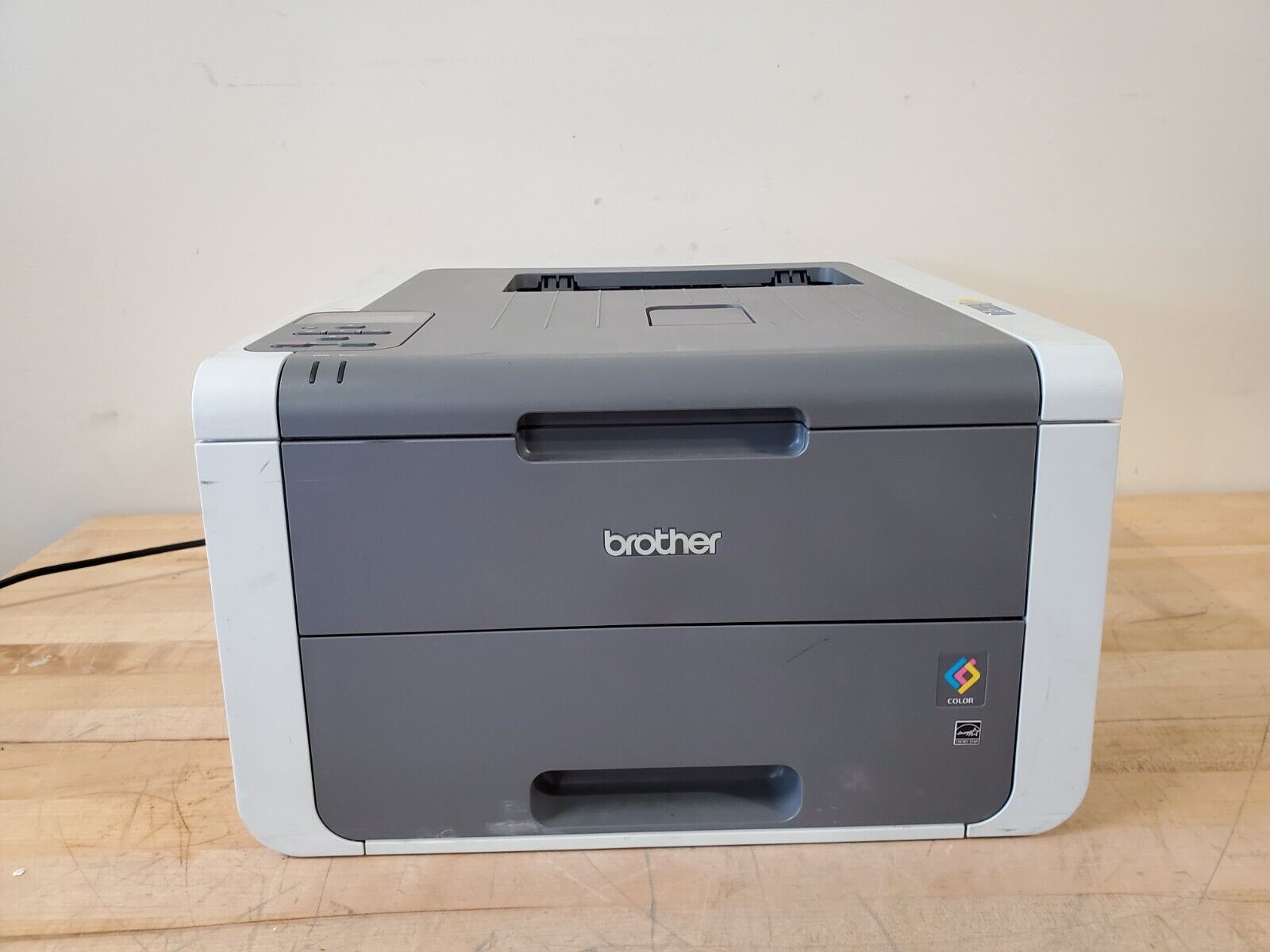 Brother Hl-3140Cw Workgroup Color Printer With Toner 43043 Page Count