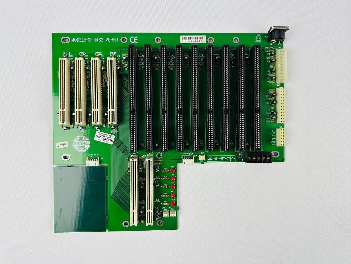 IEI PCI-14S2 VER:E1 Backplane