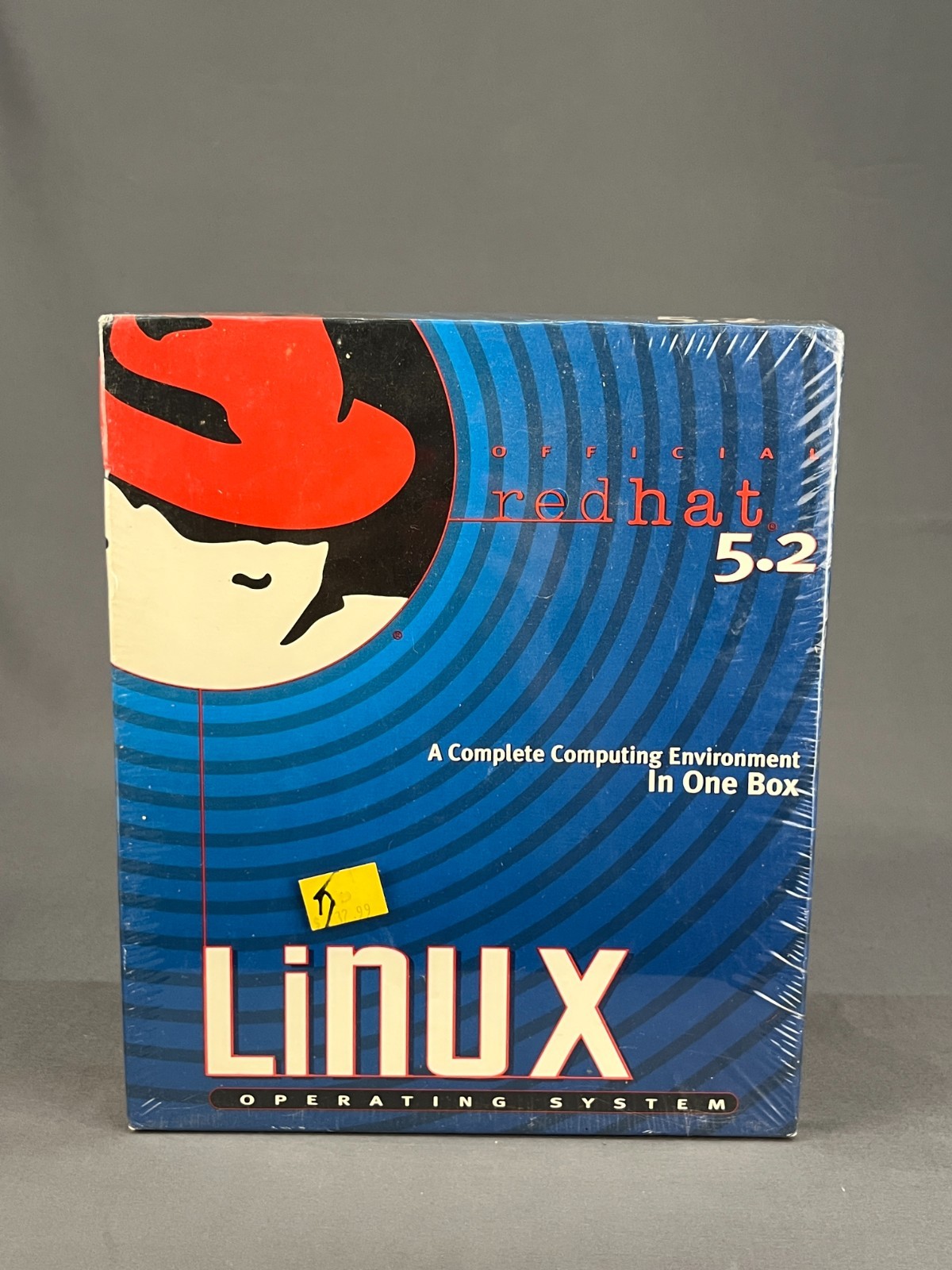 Sealed Official Red Hat Linux 5.2 Operating System Big Box PC 1998 CDs & Floppy