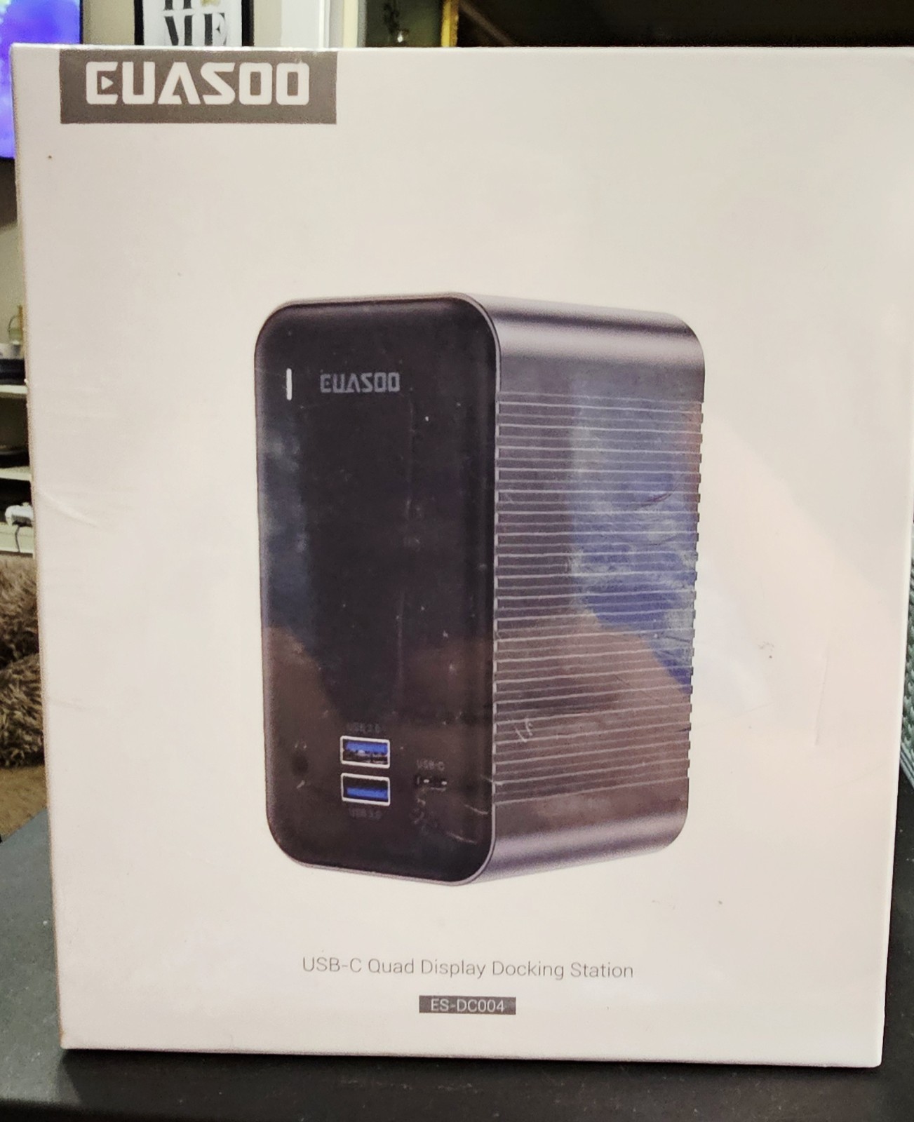 Sealed EUASOO ES-DC004 USB-C Display Docking NEW Station 15-in-1 3 HDMI RJ45