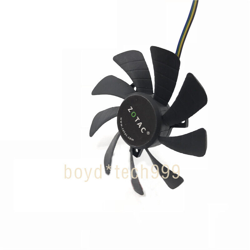 ZOTAC GTX1060 T129215SH Mini ITX Fan 85mm Replacement 40mm 4Pin 12V 0.30A R248