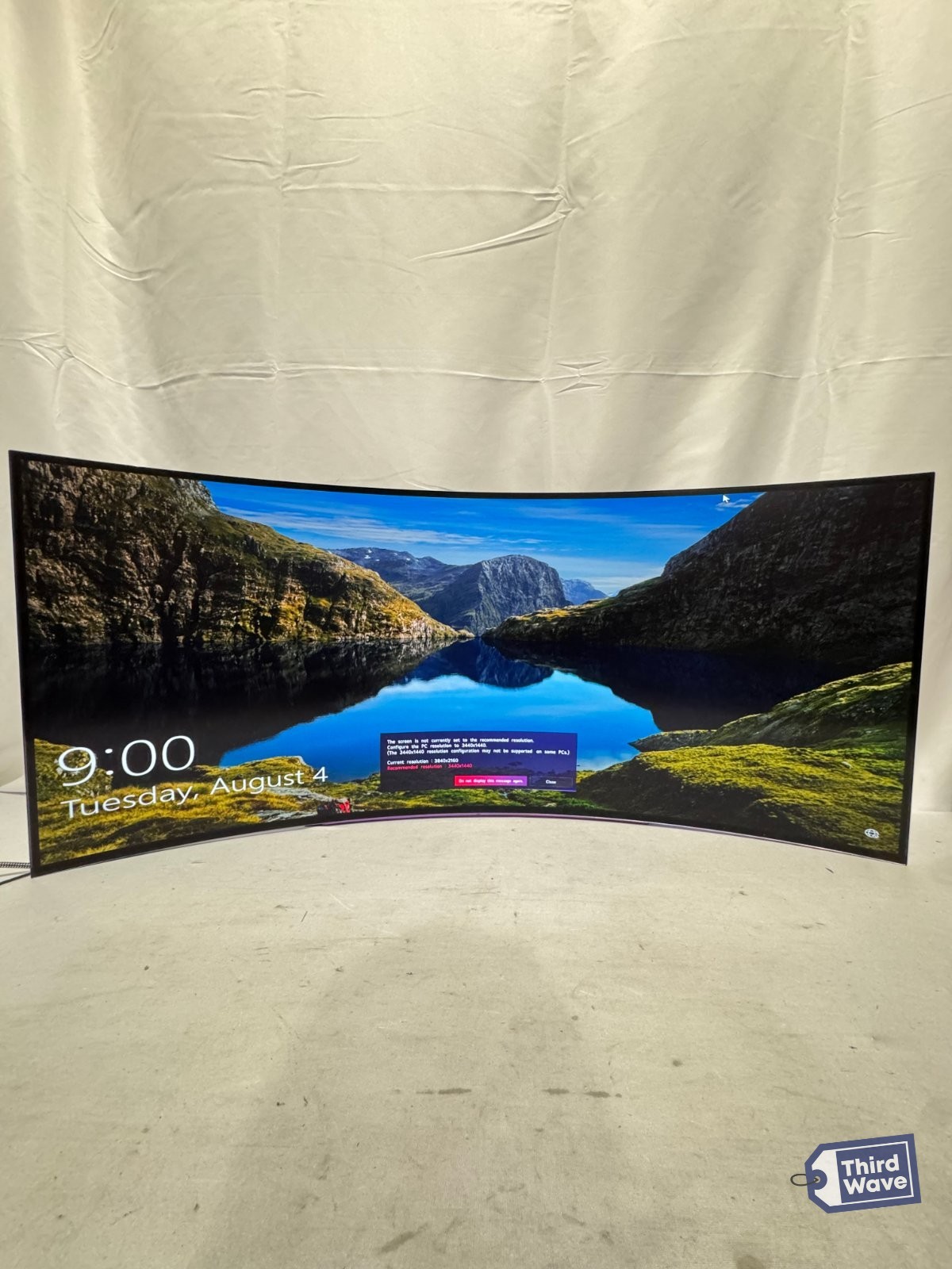 LG UltraGear 45GR95QE-B Curved OLED Gaming Monitor 45in 240Hz 3440x1440px