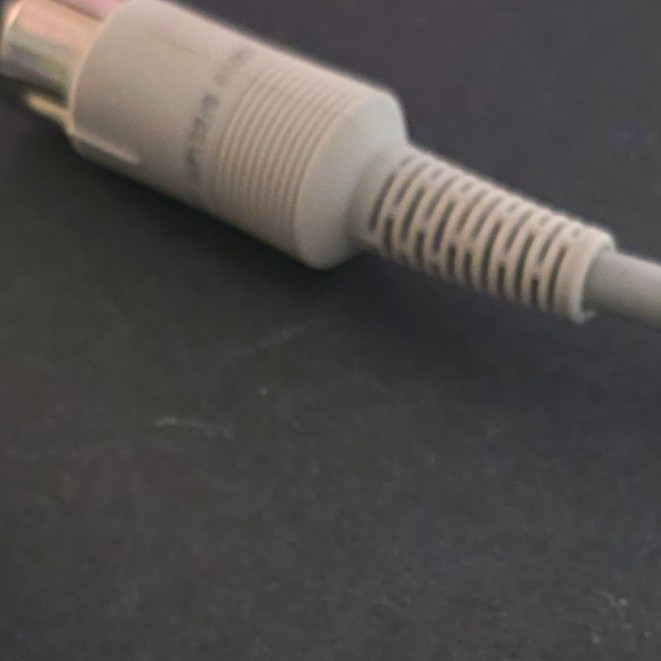 Gray 5-Pin DIN Male to DA-15 D-Sub 15-Pin Male Adapter Cable 1:1