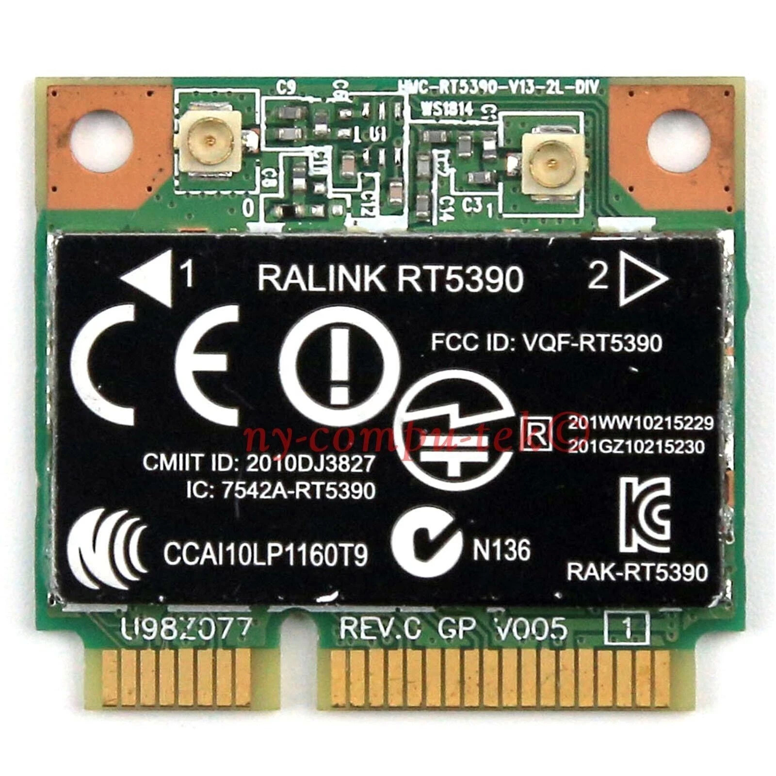 👍 HP PAVILION G4 G6 DV6 DV7 LAPTOP RALINK RT5390 WIFI WIRELESS CARD-670691-001
