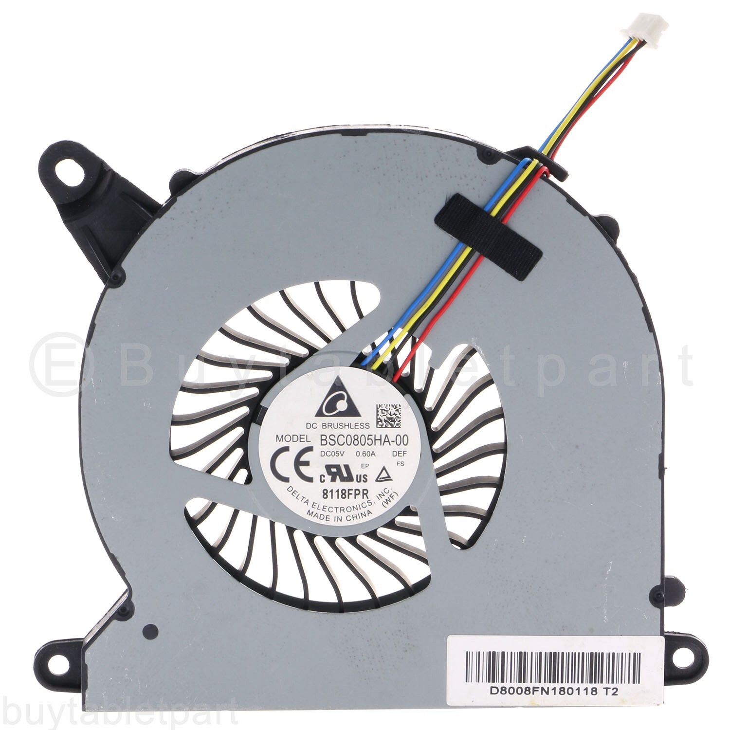 For Intel NUC8i7BEH M.2+SATA3 Dual Hard disk Microcomputer Mainframe Cooling Fan