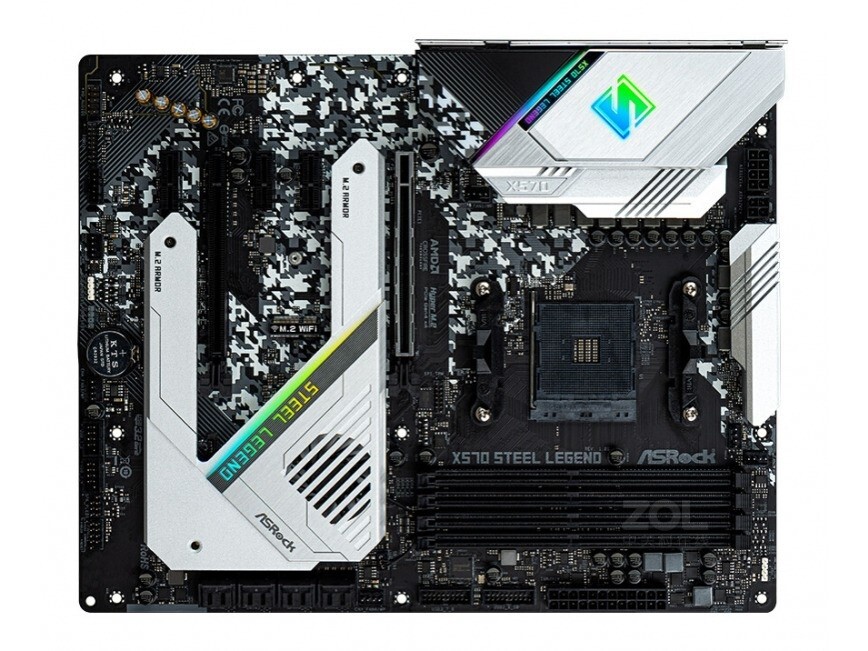 ASROCK X570 Steel Legend motherboard X570 AM4 DDR4 128G HDMI+DP ATX Tested