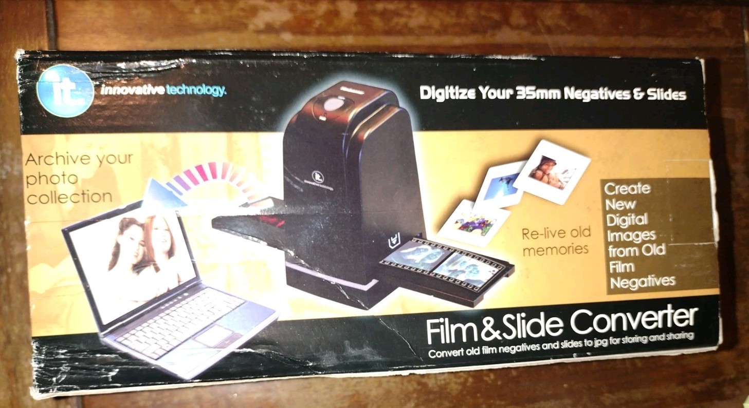 Innovative Concepts Corporation Film And Slide Converter Digitize 35mm Negatives