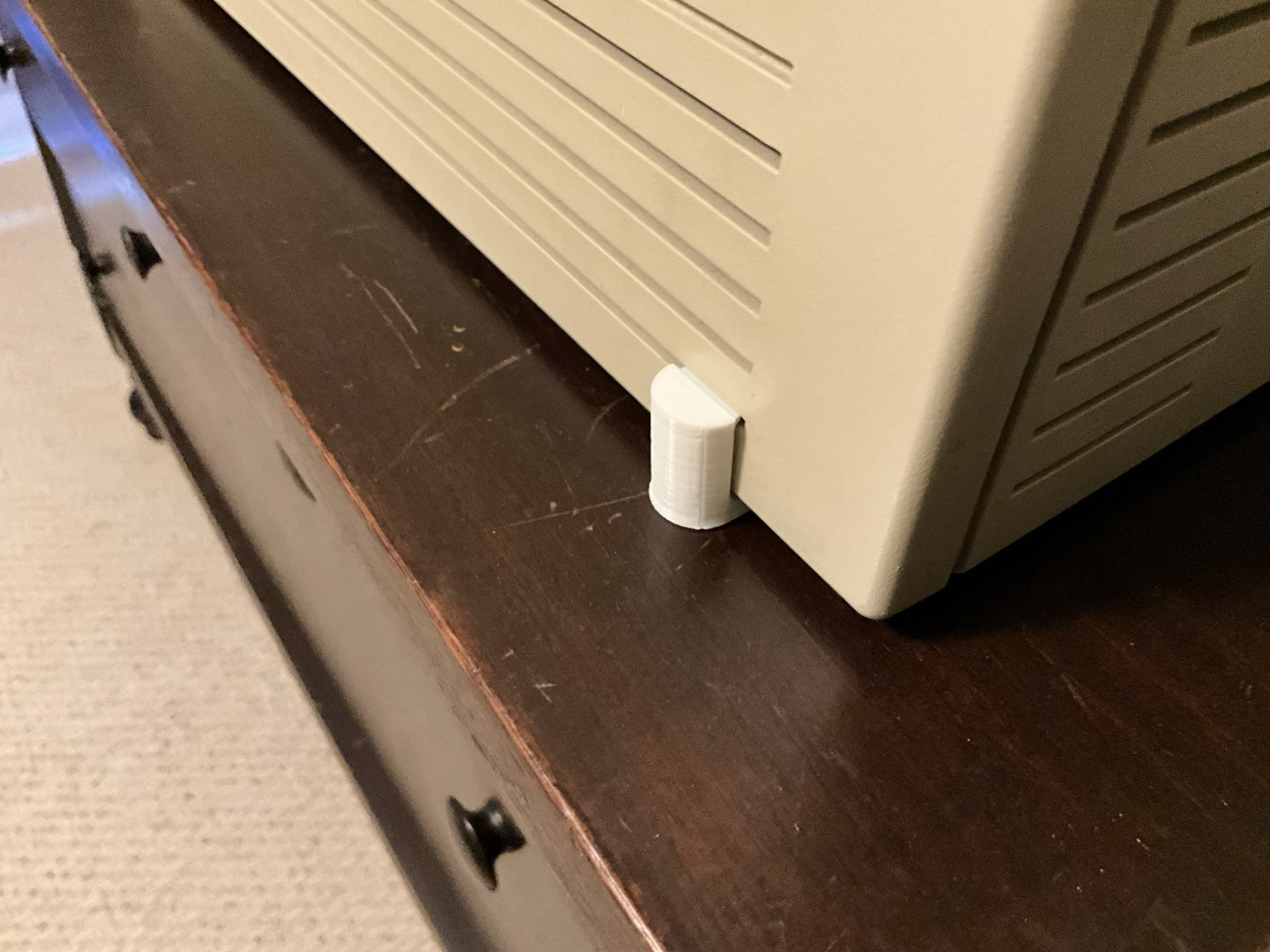 Apple Macintosh Quadra 700 IIcx IIci Set 4 Vertical Feet Support 3D PLA Print