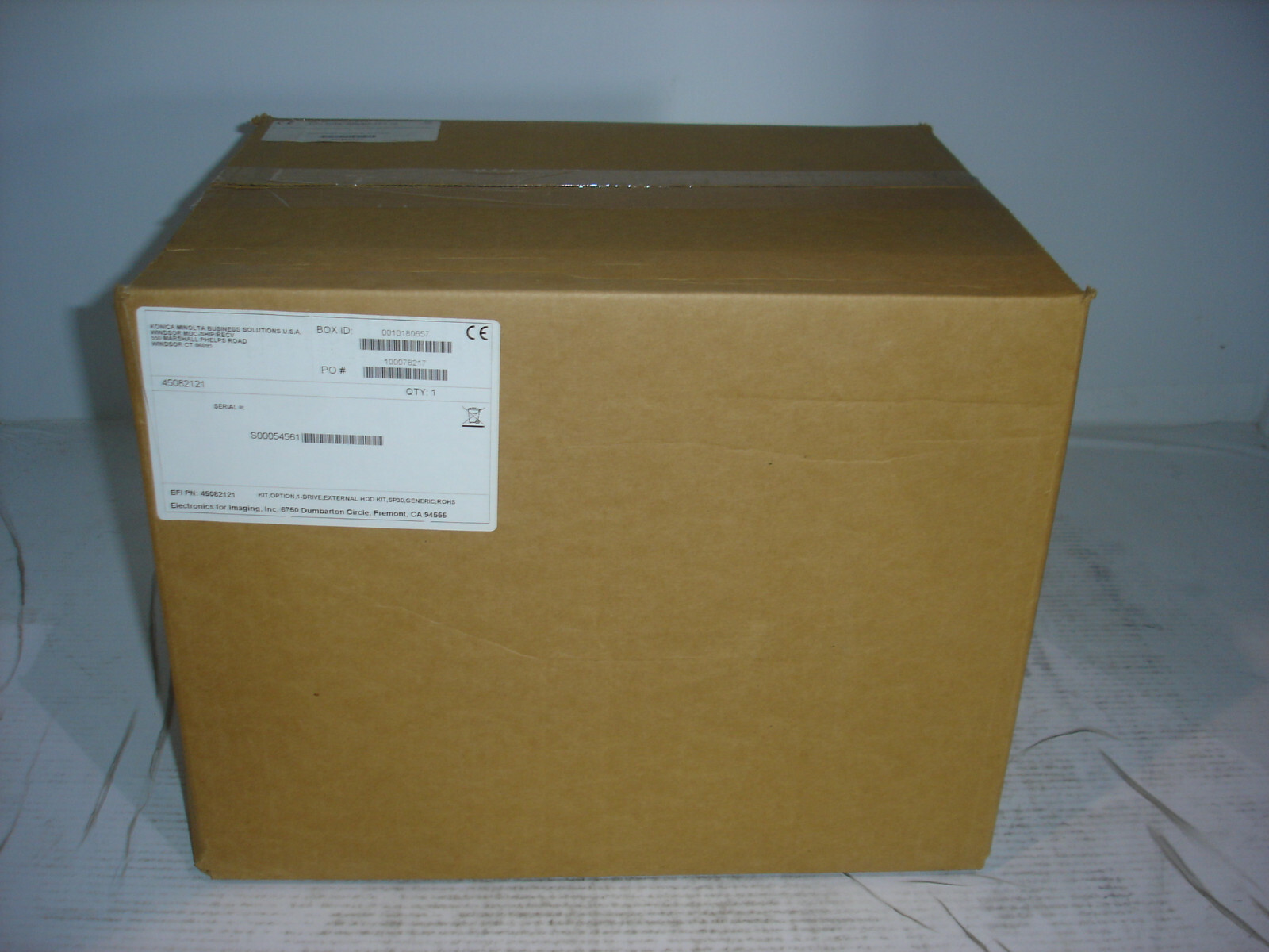 Electronics for Imaging Inc (EFI) Optional External HDD Security Kit 45082121