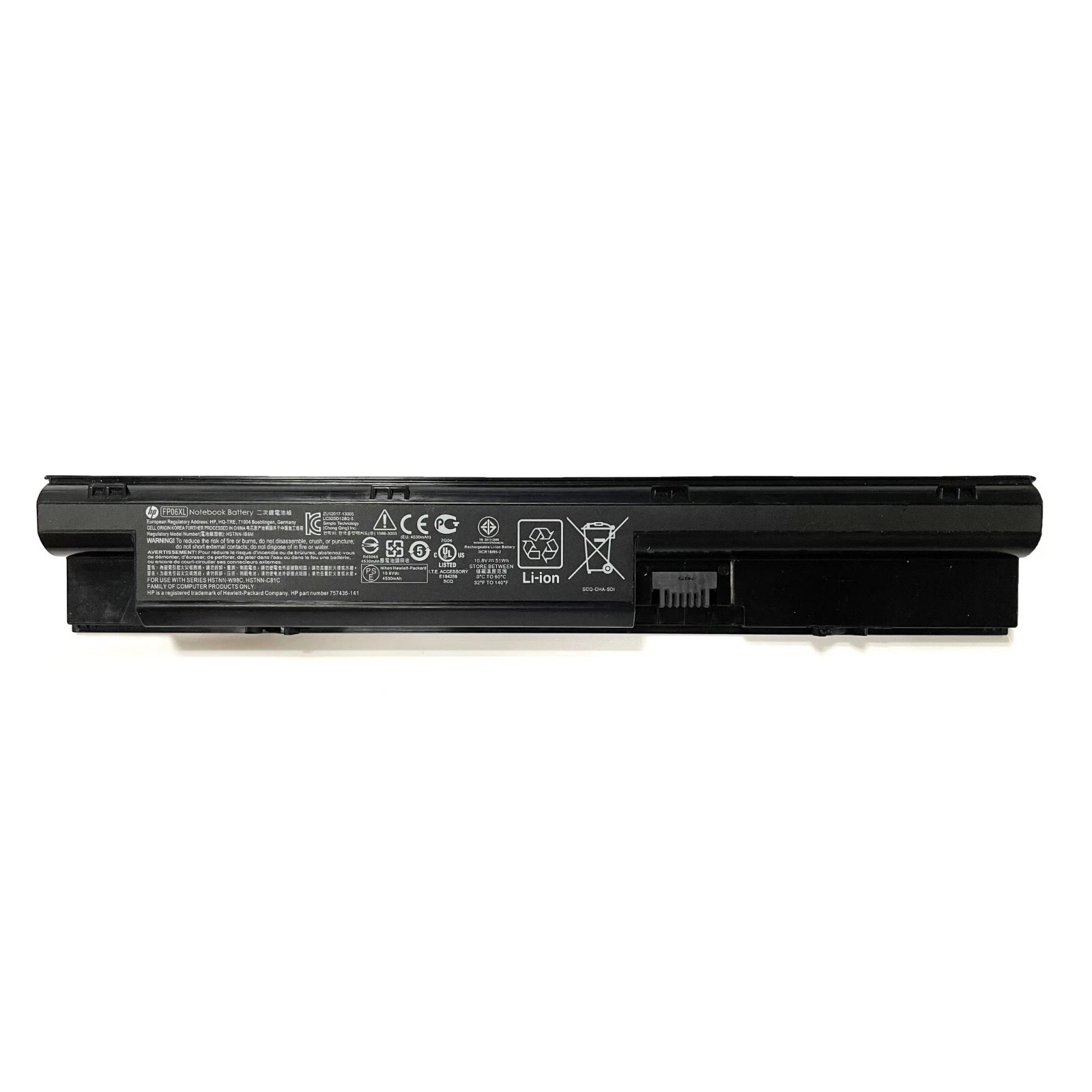 Genuine Battery FP06 FP09 For HP ProBook 440 450 445 450 455 470 G0 G1 Series