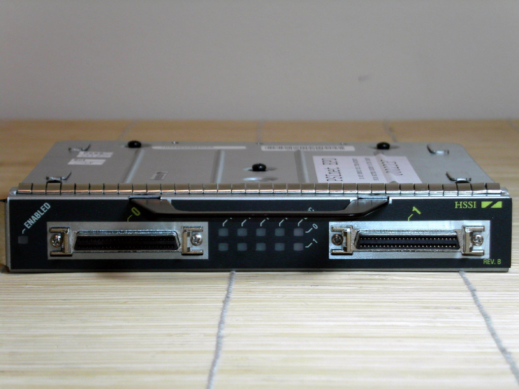 Cisco PA-2H Dual Port HSSI Adapter 7200 Non 7200VXR Compatible, v01