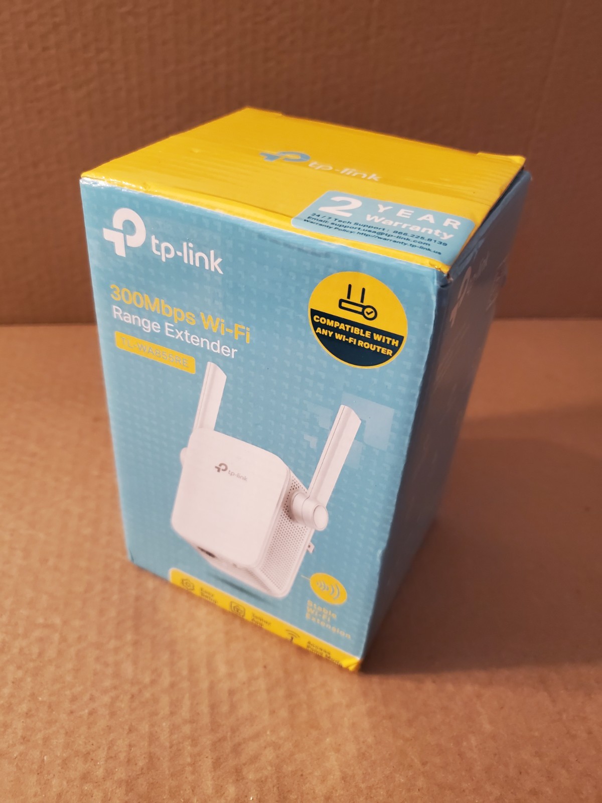 TP-LINK TL-WA855RE 300 Mbps Wifi Range Extender