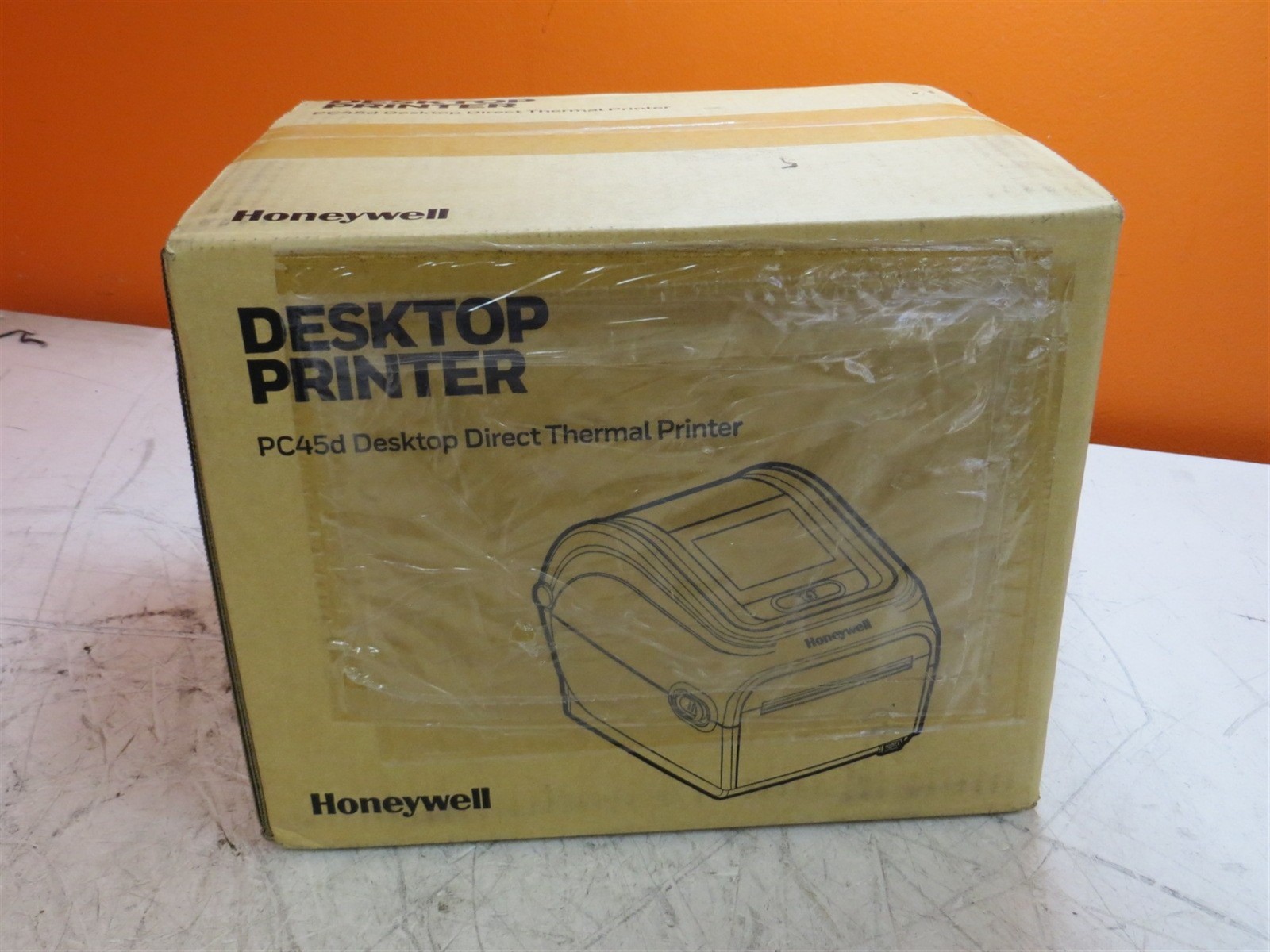 New Honeywell PC45d Desktop Direct Thermal Printer Sealed