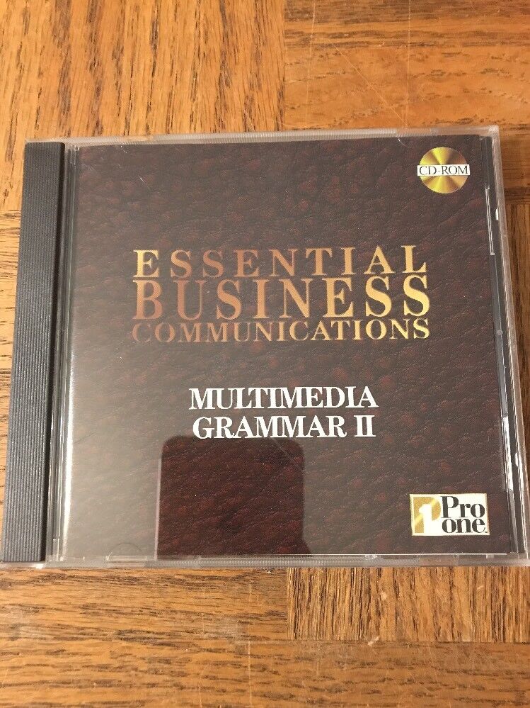 Essential Business Communications Multimedia Grammar II
