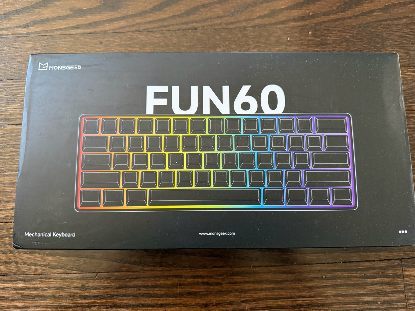 MonsGeek FUN60 Pro Wired Gaming Keyboard - White