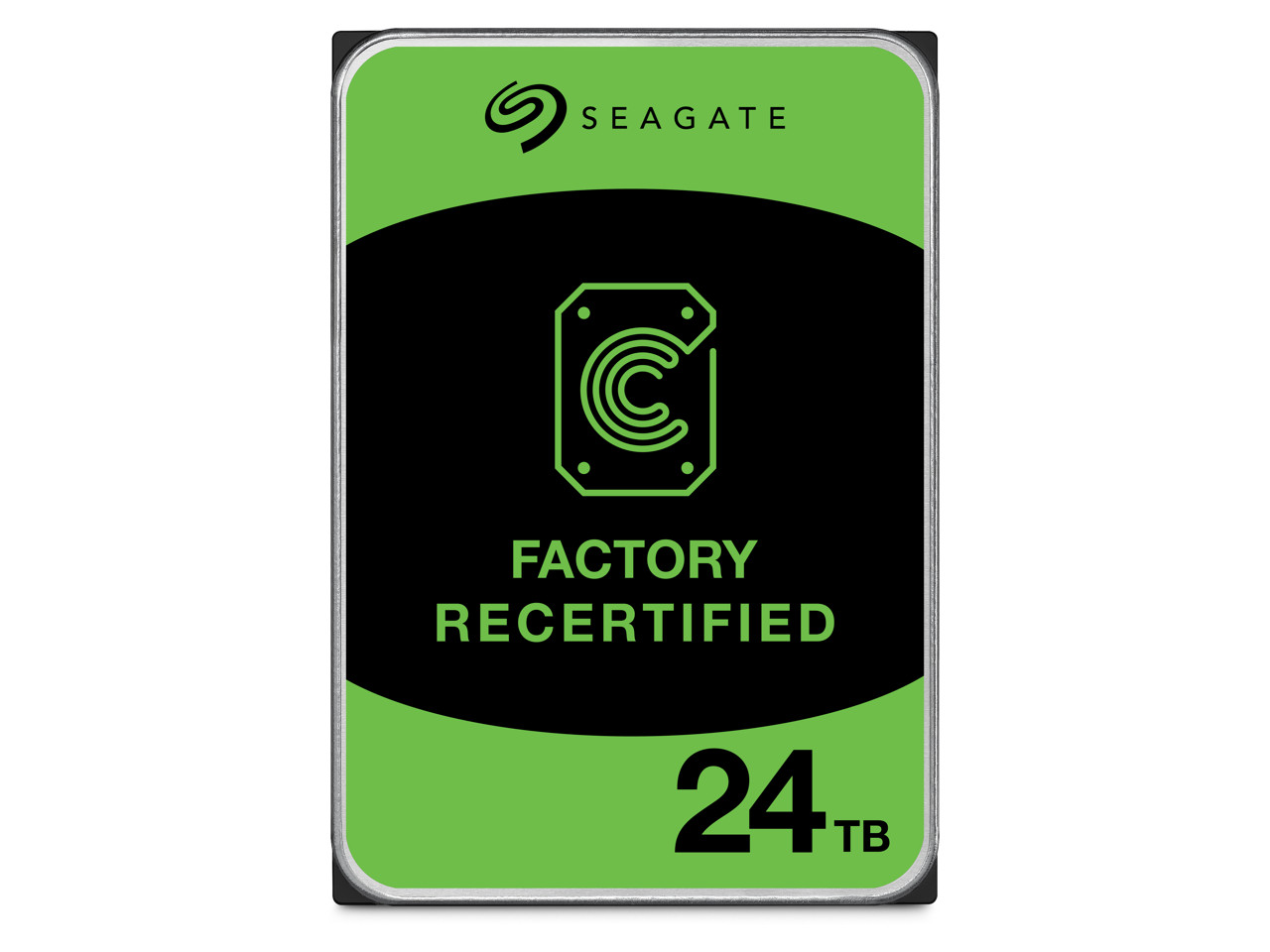 Seagate (Recertified) Exos X 24TB Internal Hard Drive HDD - 3.5 In CMR SATA