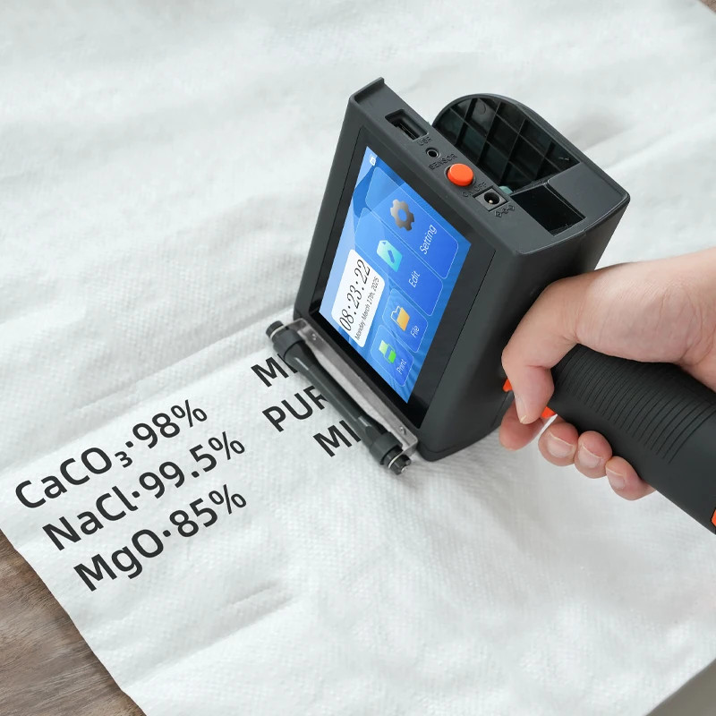 50.8mm Portable Handheld Inkjet Printer Expiry Date Bar Code Inkjet Printer