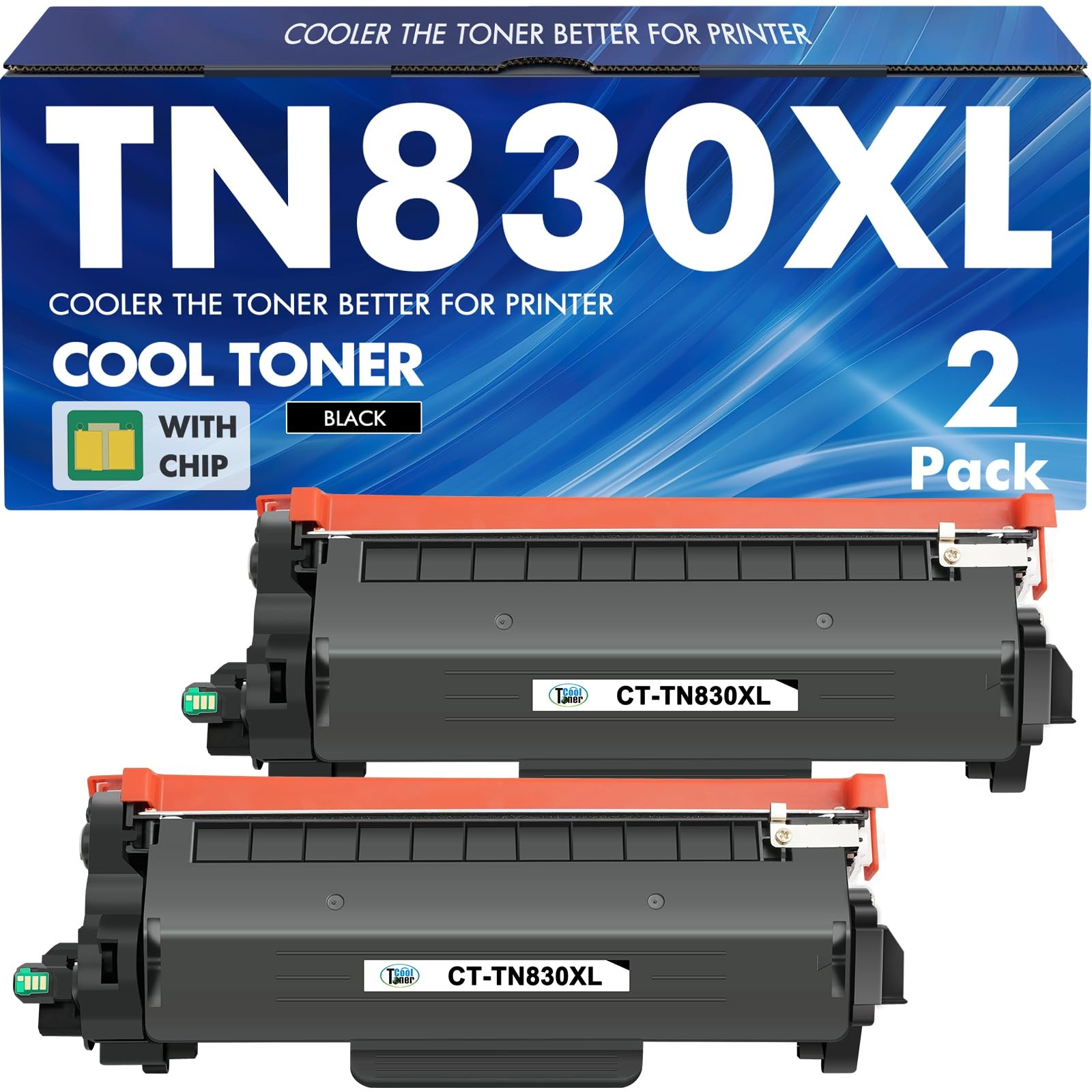 TN830XL Toner for Brother DCP-L2640DW HL-L2460DW