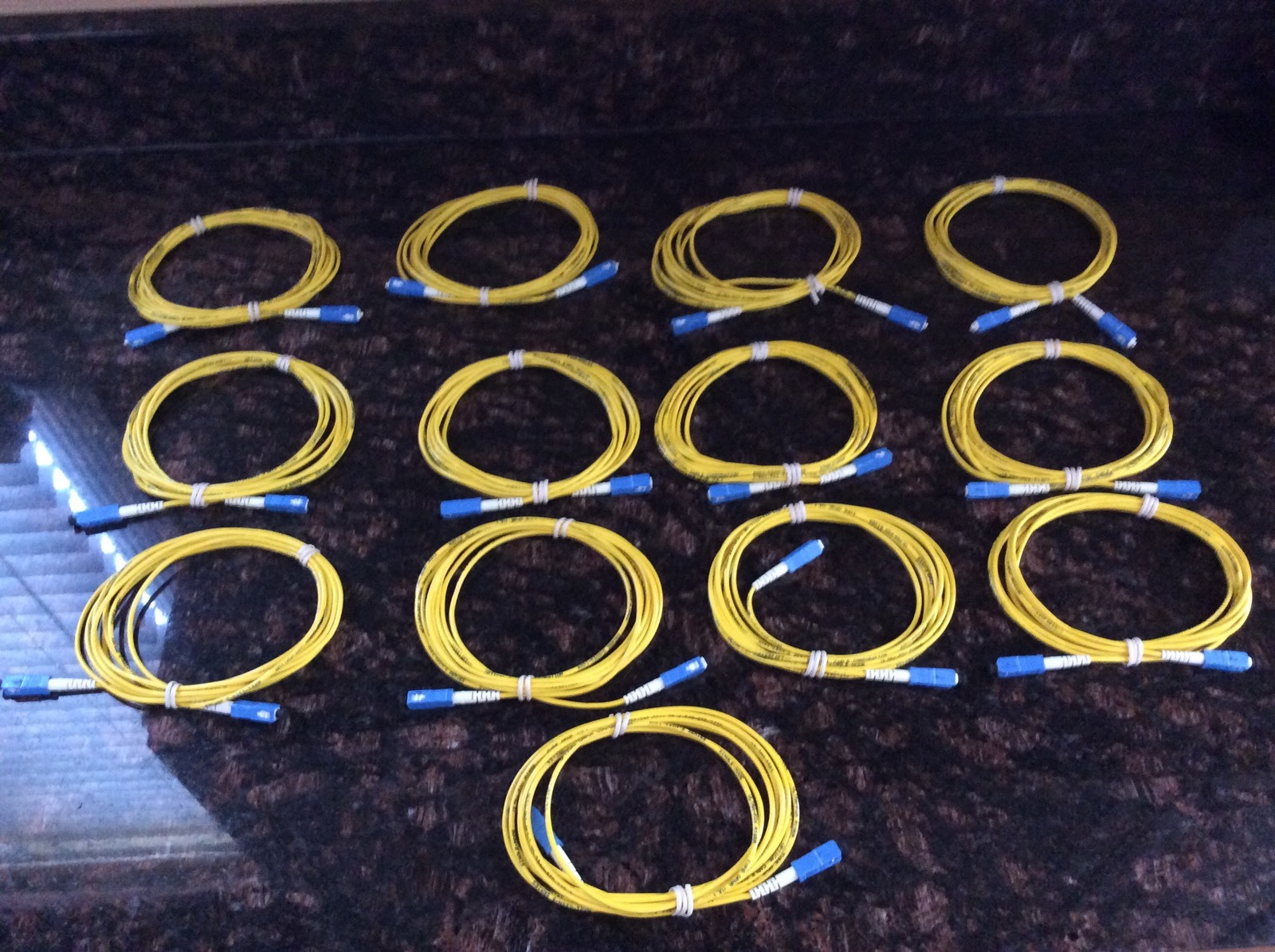 13 NEW Optical Cable Corporation  AX01-030N-S Cables