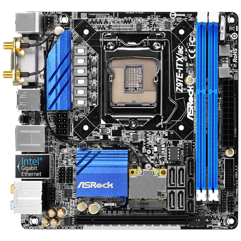 For Asrock Z97E-ITX/AC Mini ITX Motherboard LGA1150 M.2 WIFI 4790 DDR3 Z97