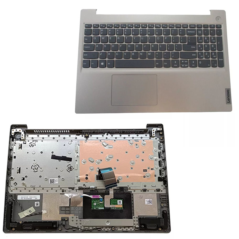 Palmrest Non-Backlit Keyboard Touchpad For Lenovo IdeaPad 3 15IIL05 5CB1D03689