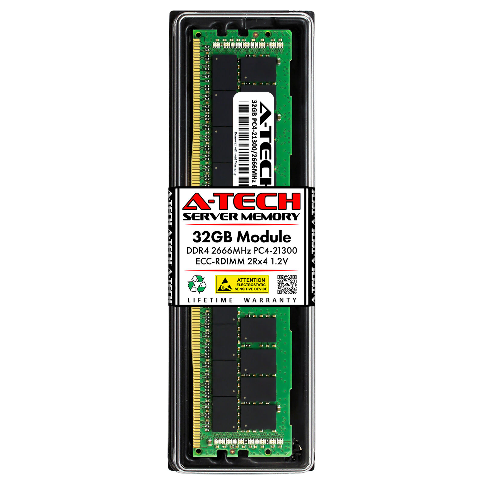 32GB DDR4 ECC RDIMM (DELL SNPTN78YC/32G A9781929 Equivalent) Server Memory RAM