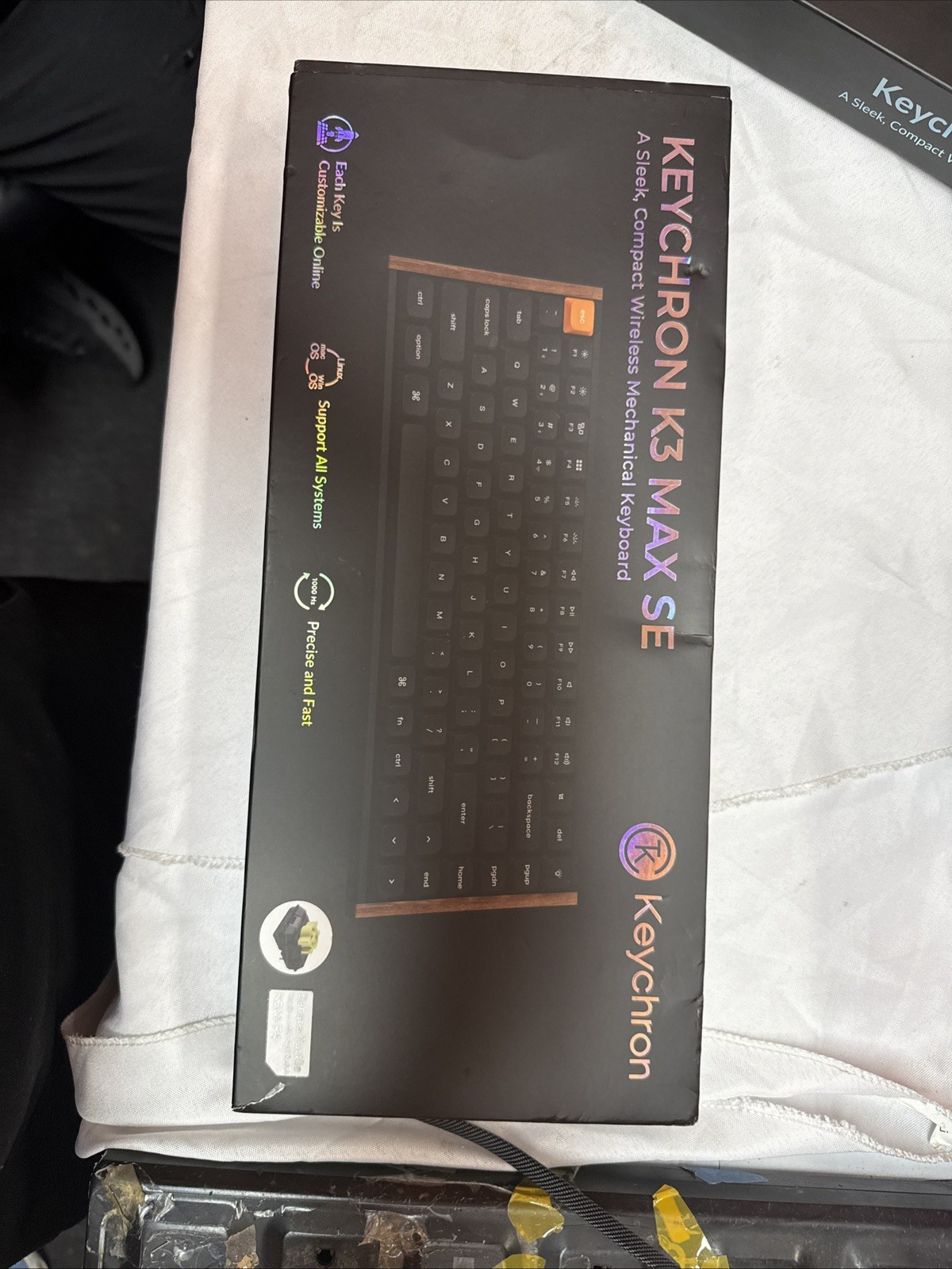 Keychron K3 Max SE Low Profile Compact Wireless Mechanical Keyboard K3M-F4