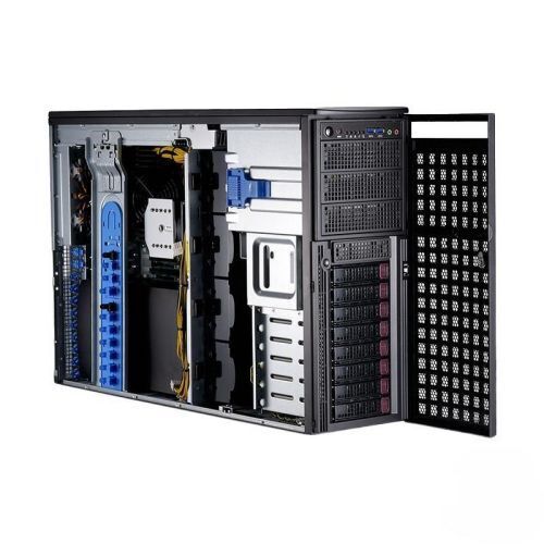 Supermicro SYS-7049GP-TRT Tower Server, 2x Intel Xeon Gold 6152 CPU, 256GB RAM