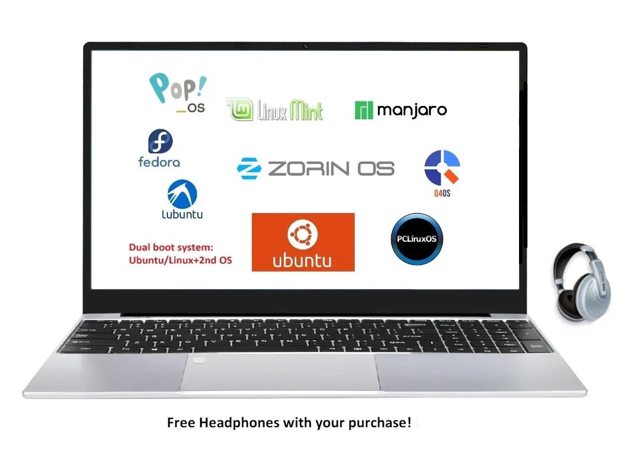 SGIN/RNRUO 14.1"/15.6" 4GB 128GB Windows/Android/Linux/GoogleTV* Office 365*