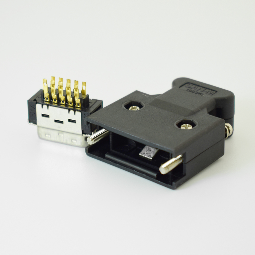 10sets SCSI MDR Connectors 20Pin Replace for 10320-52F0-008 SCSI servo driver