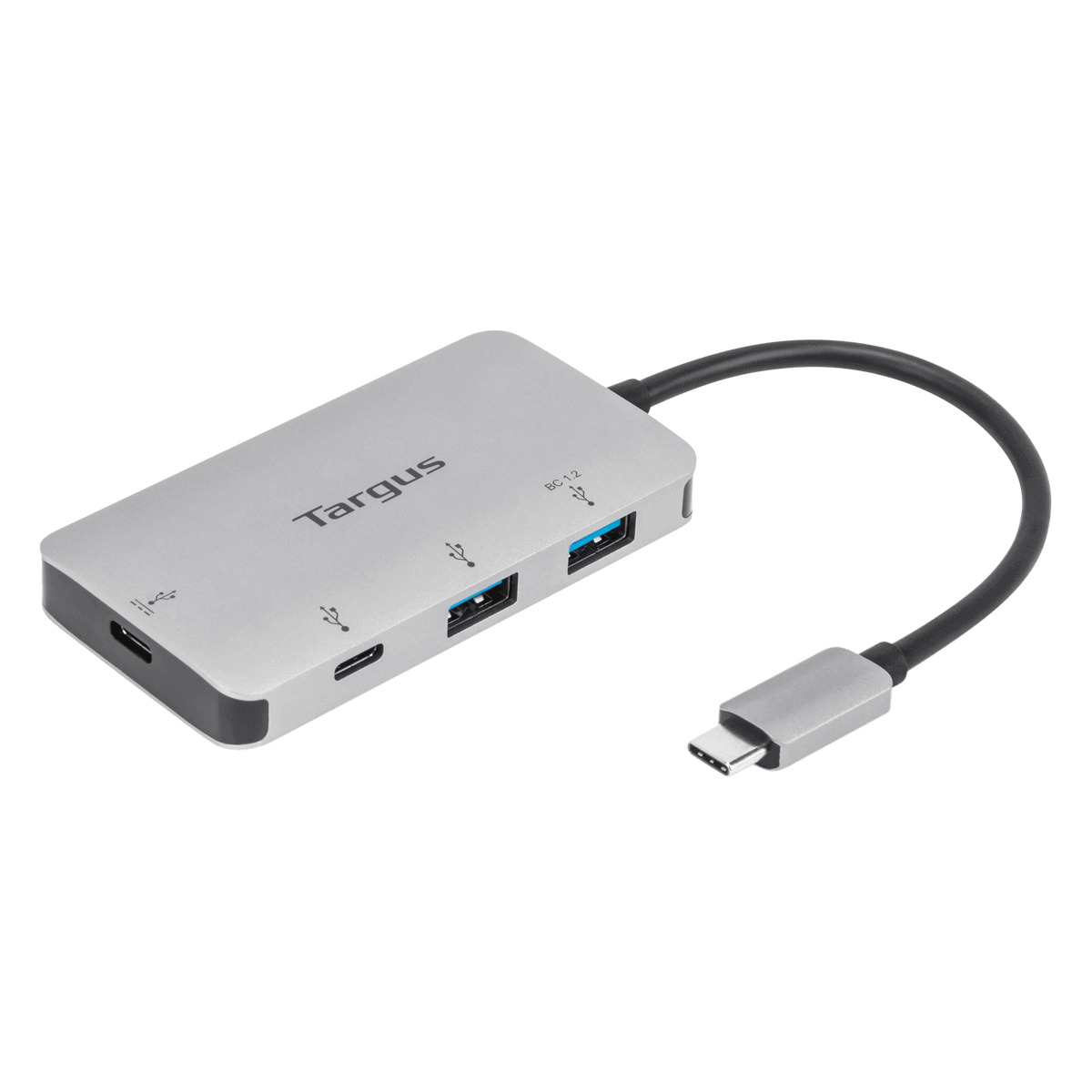 Targus USB-C Multi-Port Hub with 2x USB-A and 2x USB-C Ports with 100W PD Pass-T