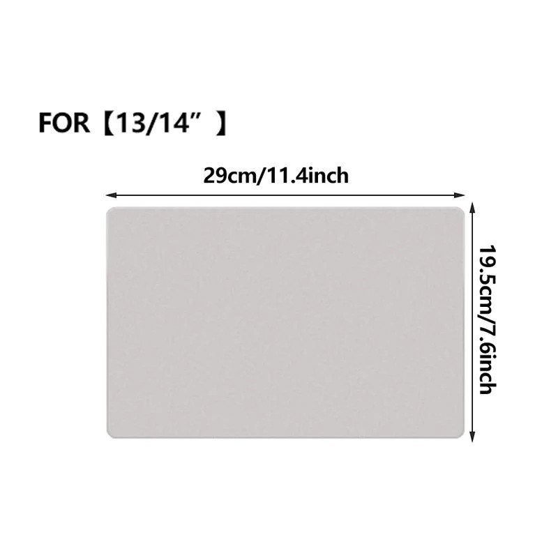 Microfiber Keyboard Dust Cover for MacBook Pro/Air 15-16" Waterproof Protector